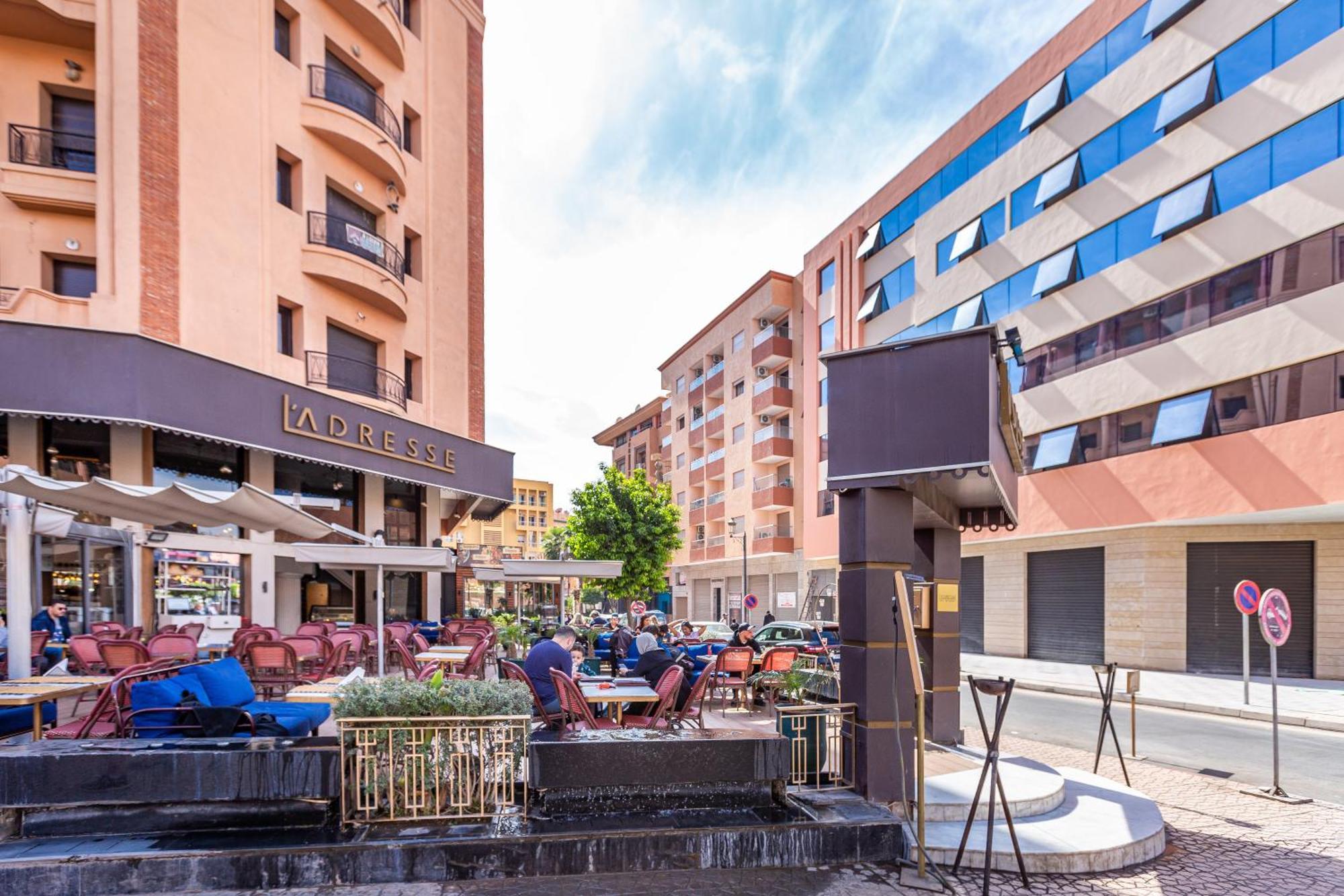 Magnifique Appartement Unique Et Central! Marrakesch Exterior foto